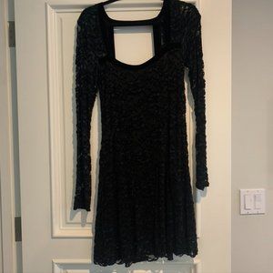 Free People Black Dress